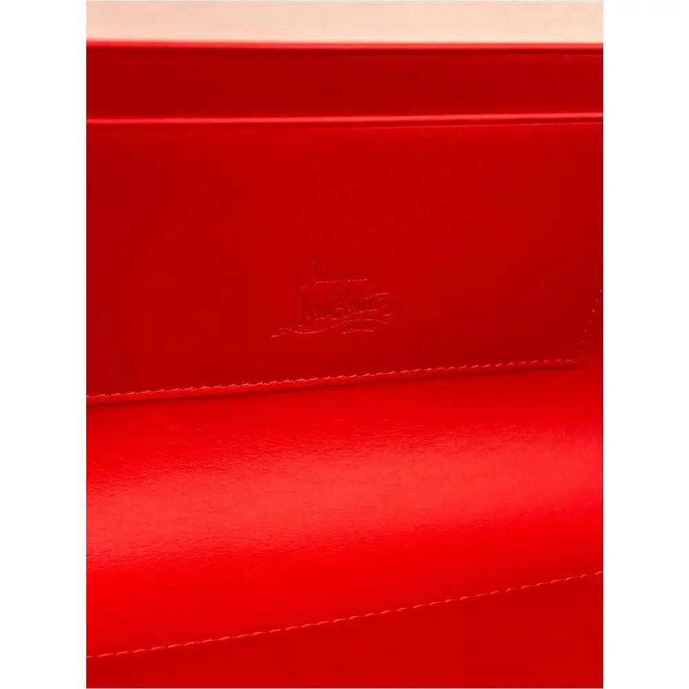 Women's Christian Louboutin Bettina nappa lamb leather wallet on a chain